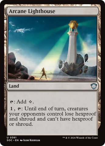 Arcane Lighthouse [Secrets of Strixhaven Commander] - The Mythic Store | 24h Order Processing
