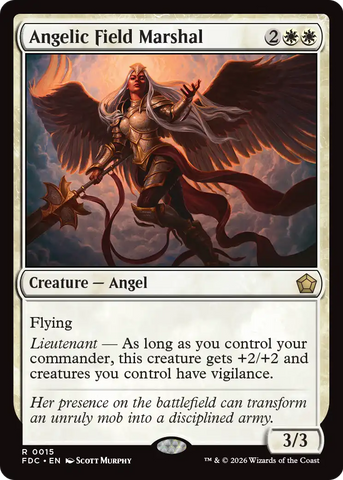 Angelic Field Marshal [Foundations Commander] - The Mythic Store | 24h Order Processing
