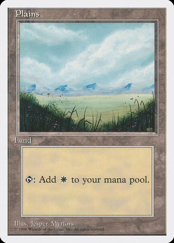 Plains (No Trees, Signature on Bottom Right) [Introductory Two-Player Set] - The Mythic Store | 24h Order Processing