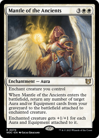 Mantle of the Ancients [Wilds of Eldraine Commander] - The Mythic Store | 24h Order Processing