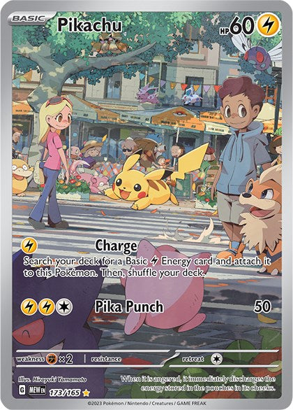 Pikachu (173/165) [Scarlet & Violet 151] - The Mythic Store | 24h Order Processing
