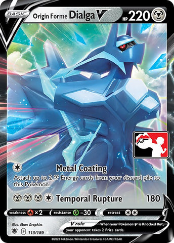 Origin Forme Dialga V (113/189) [Prize Pack Series Three] - The Mythic Store | 24h Order Processing