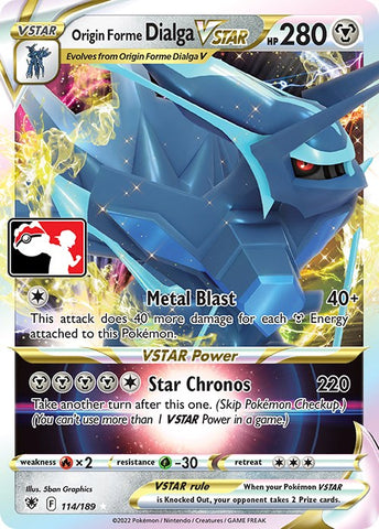 Origin Forme Dialga VSTAR (114/189) [Prize Pack Series Three] - The Mythic Store | 24h Order Processing