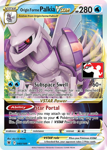 Origin Forme Palkia VSTAR (040/189) [Prize Pack Series Three] - The Mythic Store | 24h Order Processing