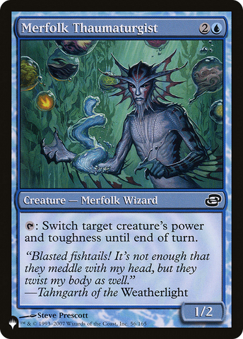 Merfolk Thaumaturgist [The List] - The Mythic Store | 24h Order Processing