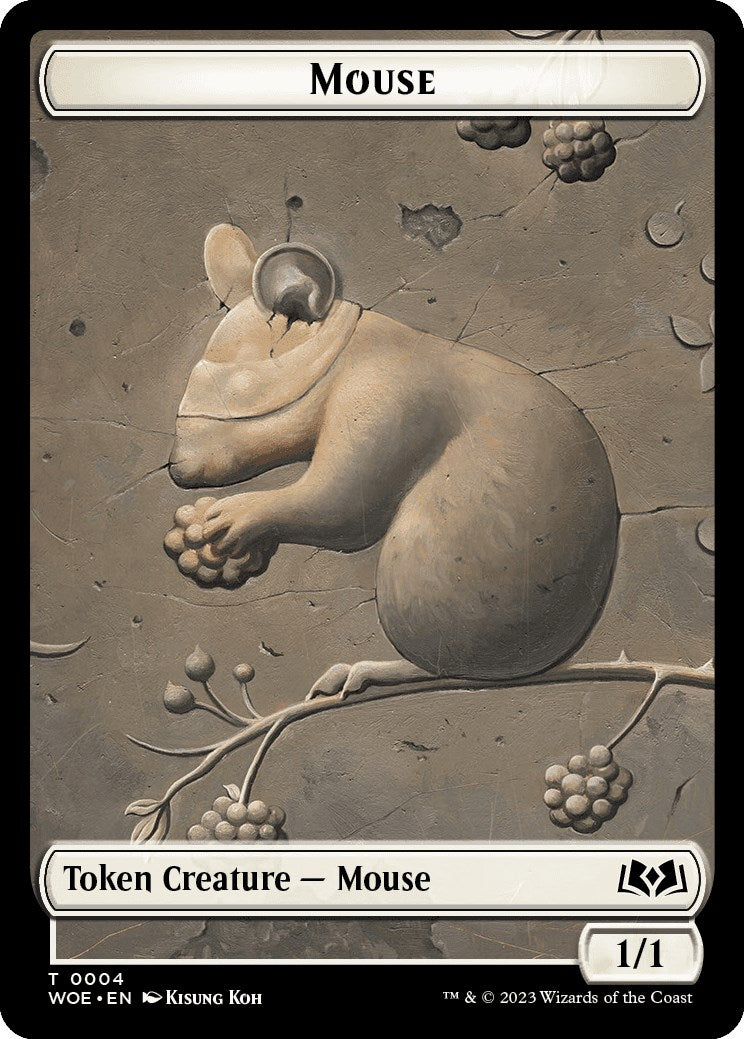 Mouse Token [Wilds of Eldraine Tokens] - The Mythic Store | 24h Order Processing