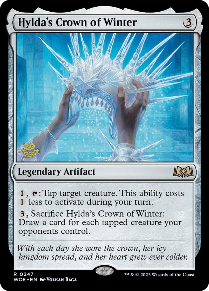 Hylda's Crown of Winter [Wilds of Eldraine Prerelease Promos] - The Mythic Store | 24h Order Processing