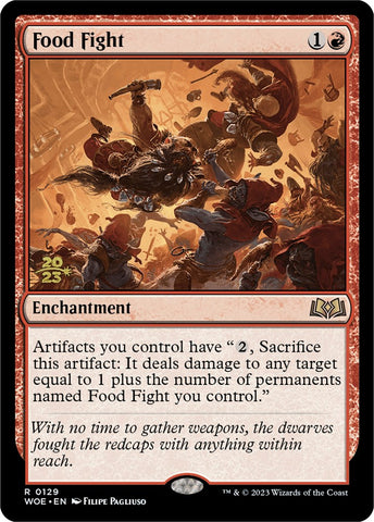 Food Fight [Wilds of Eldraine Prerelease Promos] - The Mythic Store | 24h Order Processing