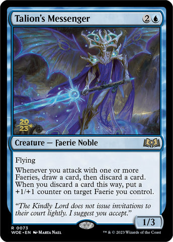 Talion's Messenger [Wilds of Eldraine Prerelease Promos] - The Mythic Store | 24h Order Processing