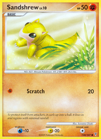 Sandshrew (124/147) [Platinum: Supreme Victors] - The Mythic Store | 24h Order Processing