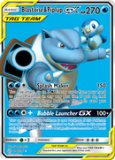 Blastoise & Piplup GX (214/236) [Sun & Moon: Cosmic Eclipse] - The Mythic Store | 24h Order Processing