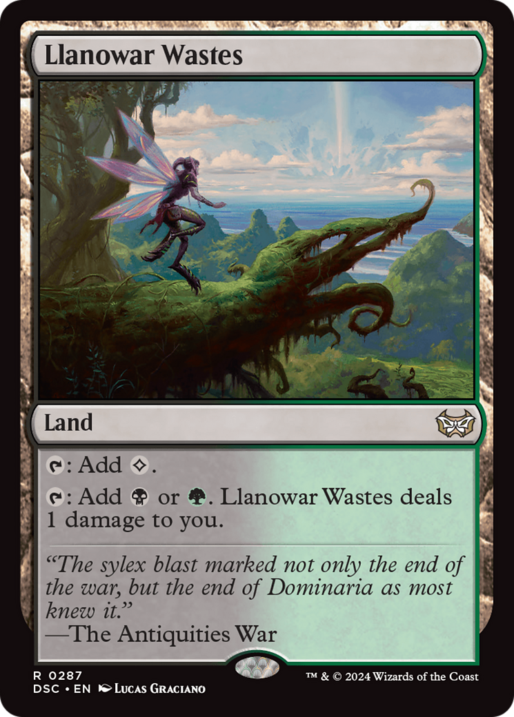 Llanowar Wastes [Duskmourn: House of Horror Commander] - The Mythic Store | 24h Order Processing