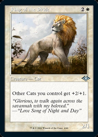 King of the Pride (Retro) [Modern Horizons] - The Mythic Store | 24h Order Processing