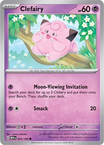 Clefairy (035/165) [Scarlet & Violet 151] - The Mythic Store | 24h Order Processing