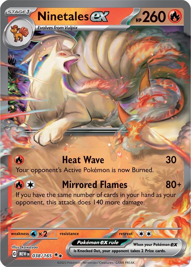 Ninetales ex (038/165) [Scarlet & Violet 151] - The Mythic Store | 24h Order Processing