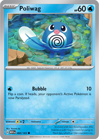 Poliwag (060/165) [Scarlet & Violet 151] - The Mythic Store | 24h Order Processing