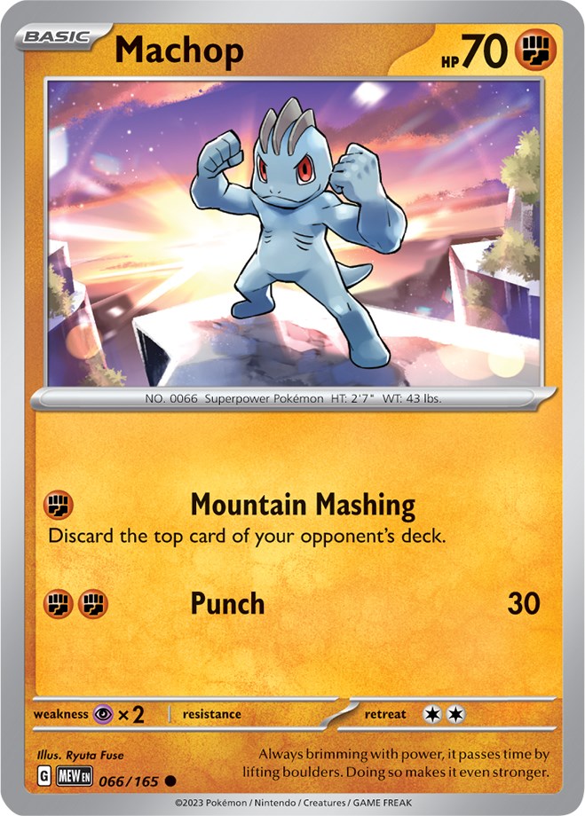 Machop (066/165) [Scarlet & Violet 151] - The Mythic Store | 24h Order Processing
