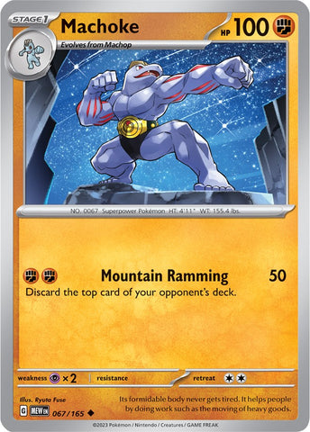Machoke (067/165) [Scarlet & Violet 151] - The Mythic Store | 24h Order Processing