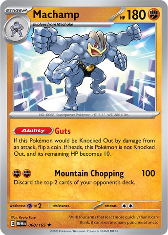 Machamp (068/165) [Scarlet & Violet 151] - The Mythic Store | 24h Order Processing