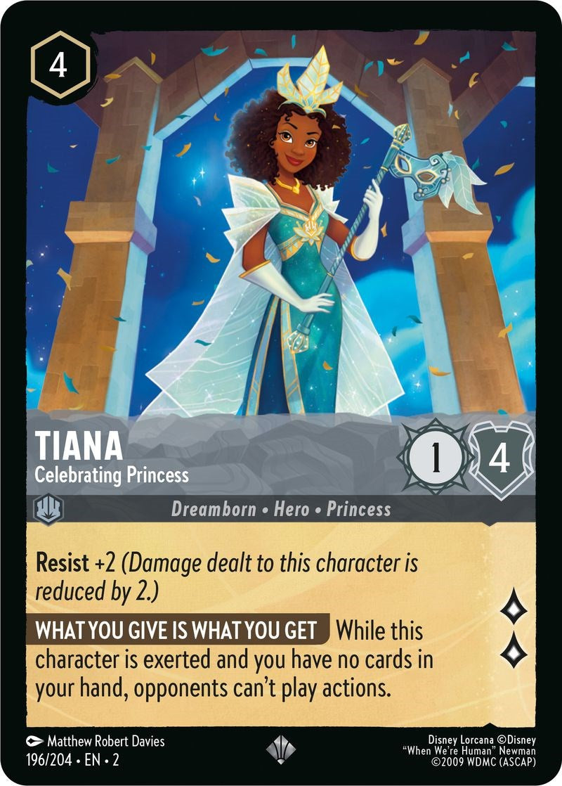 Tiana - Celebrating Princess (196/204) [Rise of the Floodborn] - The Mythic Store | 24h Order Processing