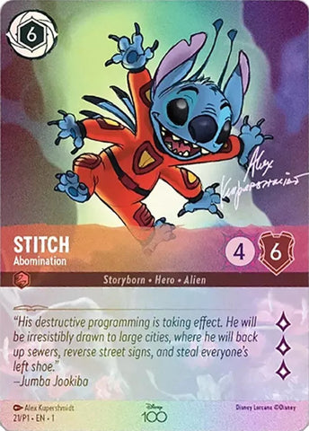 Stitch - Abomination (Enchanted) (21) [Disney100 Promos] - The Mythic Store | 24h Order Processing