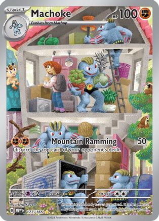 Machoke (177/165) [Scarlet & Violet 151] - The Mythic Store | 24h Order Processing