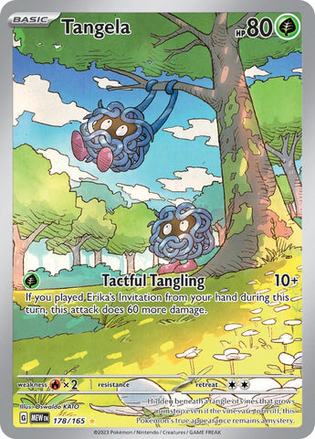 Tangela (178/165) [Scarlet & Violet 151] - The Mythic Store | 24h Order Processing