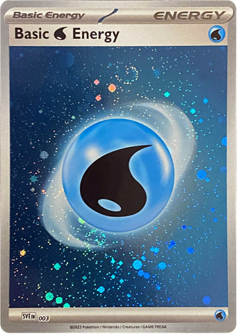 Basic Water Energy (003) (Cosmos Holo) [Scarlet & Violet: Base Set] - The Mythic Store | 24h Order Processing
