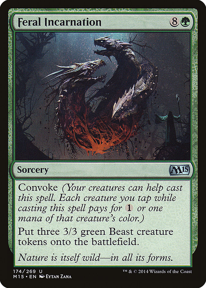 Feral Incarnation [Magic 2015] - The Mythic Store | 24h Order Processing