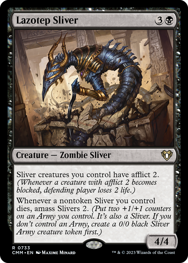 Lazotep Sliver [Commander Masters] - The Mythic Store | 24h Order Processing