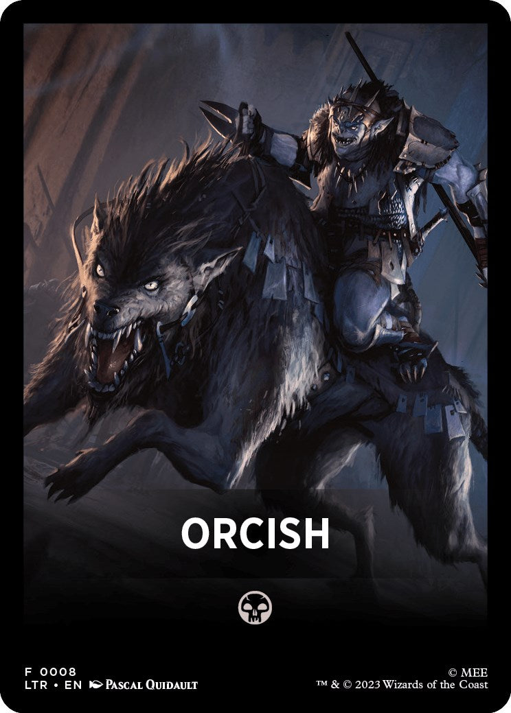 Orcish Theme Card [The Lord of the Rings: Tales of Middle-Earth] - The Mythic Store | 24h Order Processing