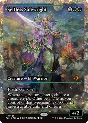 Selfless Safewright (Showcase) (Fracture Foil) [Lorwyn Eclipsed] - The Mythic Store | 24h Order Processing