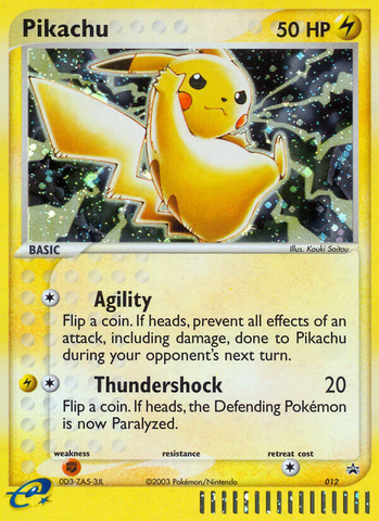 Pikachu (012) [Nintendo: Black Star Promos] - The Mythic Store | 24h Order Processing