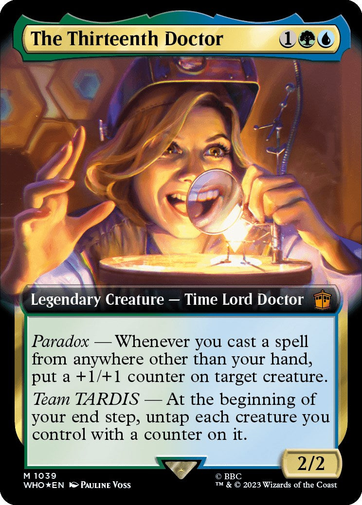 The Thirteenth Doctor (Extended Art) (Surge Foil) [Doctor Who] - The Mythic Store | 24h Order Processing