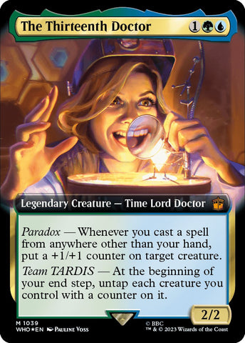 The Thirteenth Doctor (Extended Art) (Surge Foil) [Doctor Who] - The Mythic Store | 24h Order Processing