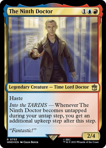 The Ninth Doctor (Surge Foil) [Doctor Who] - The Mythic Store | 24h Order Processing