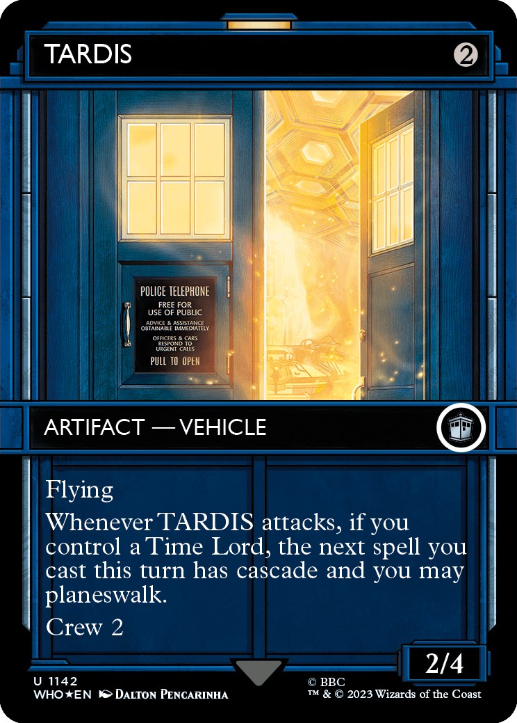 TARDIS (Showcase) (Surge Foil) [Doctor Who] - The Mythic Store | 24h Order Processing