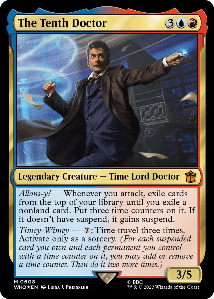 The Tenth Doctor (Surge Foil) [Doctor Who] - The Mythic Store | 24h Order Processing