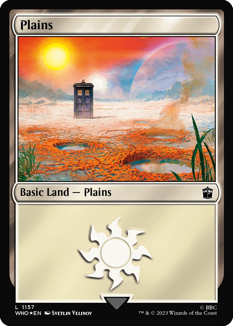 Plains (1157) (Surge Foil) [Doctor Who] - The Mythic Store | 24h Order Processing