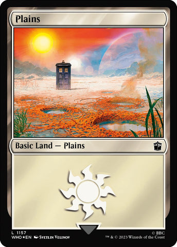 Plains (1157) (Surge Foil) [Doctor Who] - The Mythic Store | 24h Order Processing