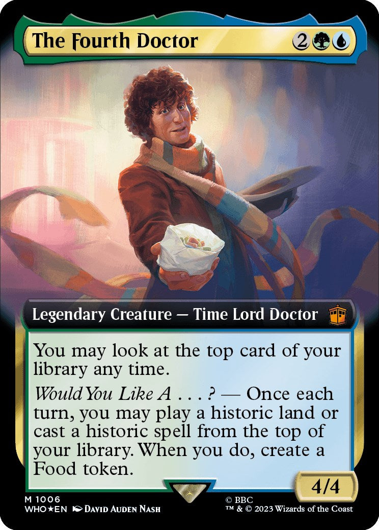 The Fourth Doctor (Extended Art) (Surge Foil) [Doctor Who] - The Mythic Store | 24h Order Processing
