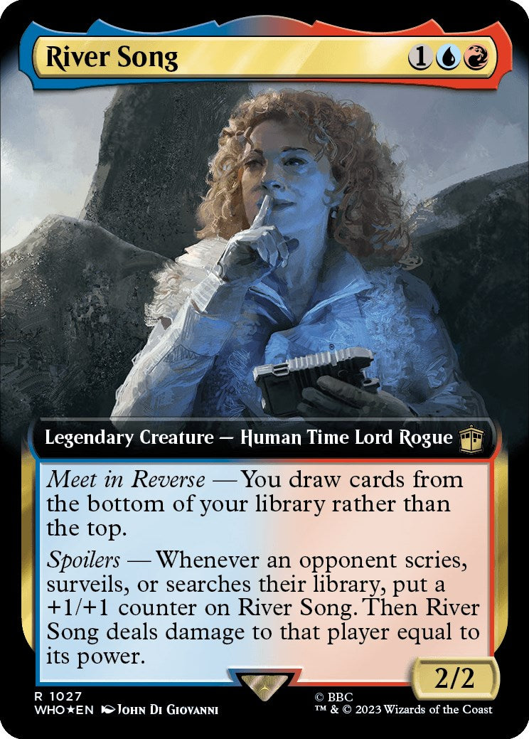 River Song (Extended Art) (Surge Foil) [Doctor Who] - The Mythic Store | 24h Order Processing