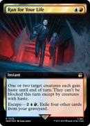 Run for Your Life (Extended Art) (Surge Foil) [Doctor Who] - The Mythic Store | 24h Order Processing