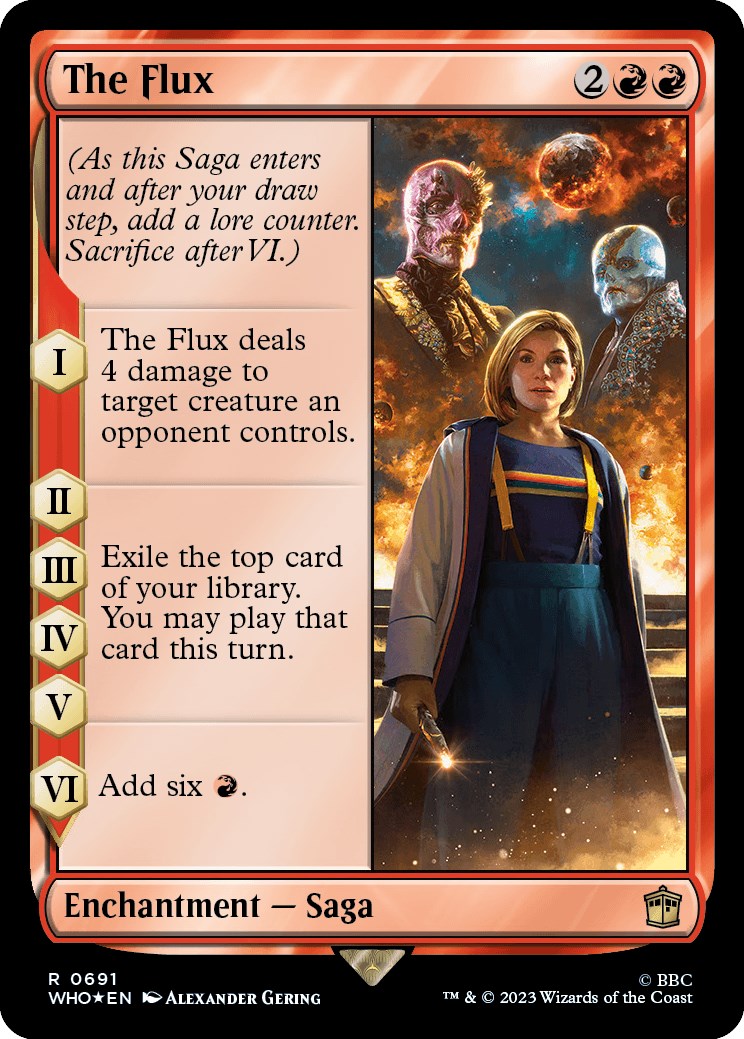 The Flux (Surge Foil) [Doctor Who] - The Mythic Store | 24h Order Processing