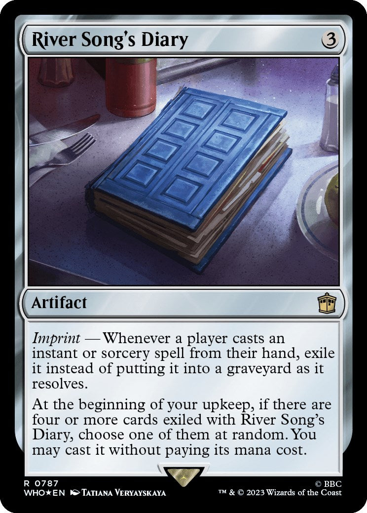 River Song's Diary (Surge Foil) [Doctor Who] - The Mythic Store | 24h Order Processing