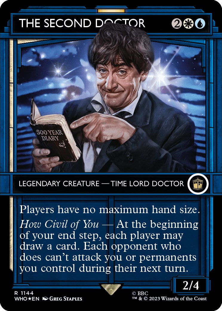 The Second Doctor (Showcase) (Surge Foil) [Doctor Who] - The Mythic Store | 24h Order Processing