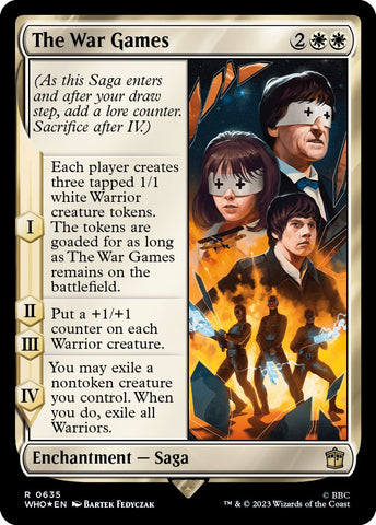 The War Games (Surge Foil) [Doctor Who] - The Mythic Store | 24h Order Processing