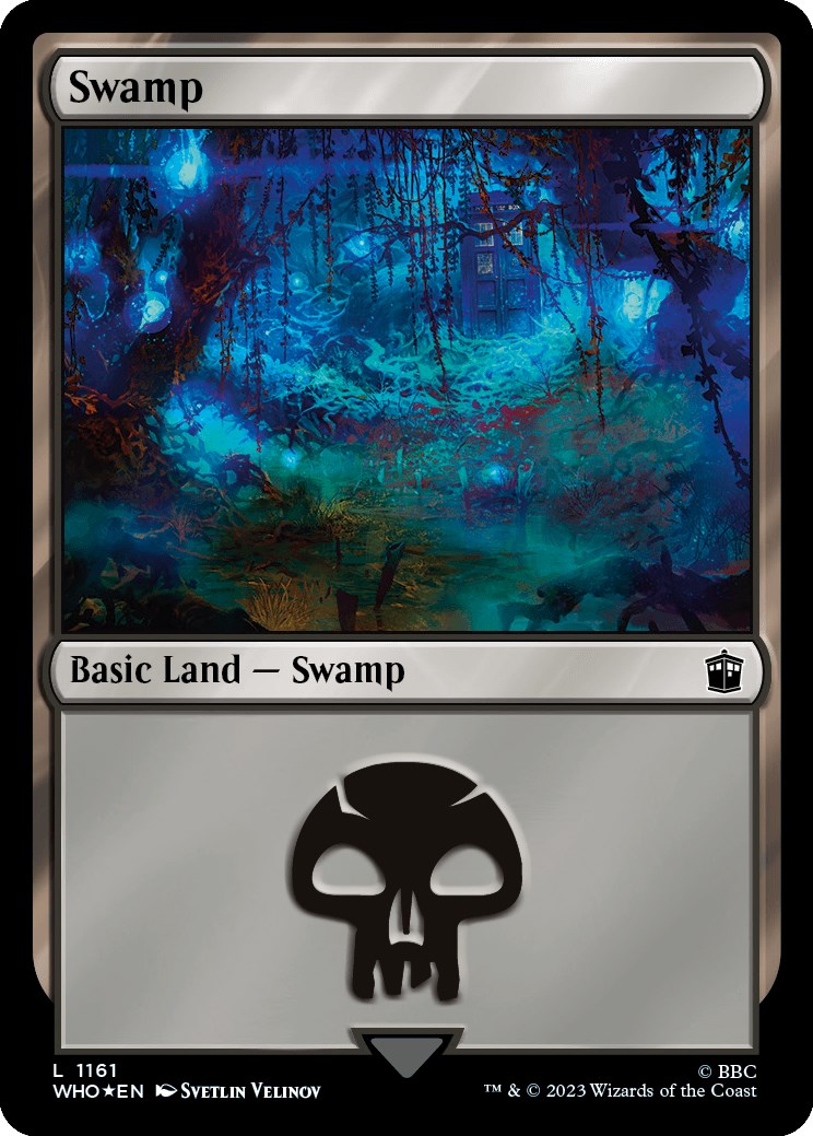 Swamp (1161) (Surge Foil) [Doctor Who] - The Mythic Store | 24h Order Processing