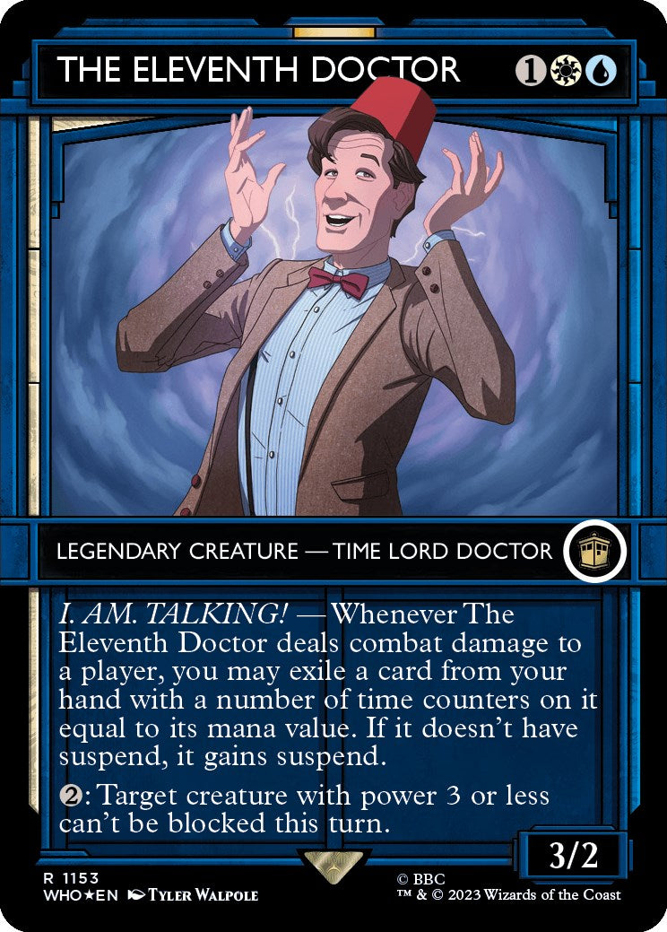 The Eleventh Doctor (Showcase) (Surge Foil) [Doctor Who] - The Mythic Store | 24h Order Processing