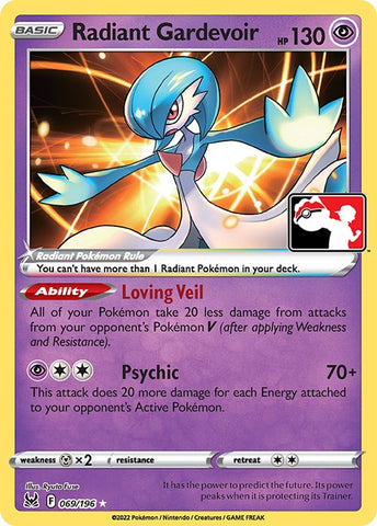 Radiant Gardevoir (069/196) [Prize Pack Series Three] - The Mythic Store | 24h Order Processing